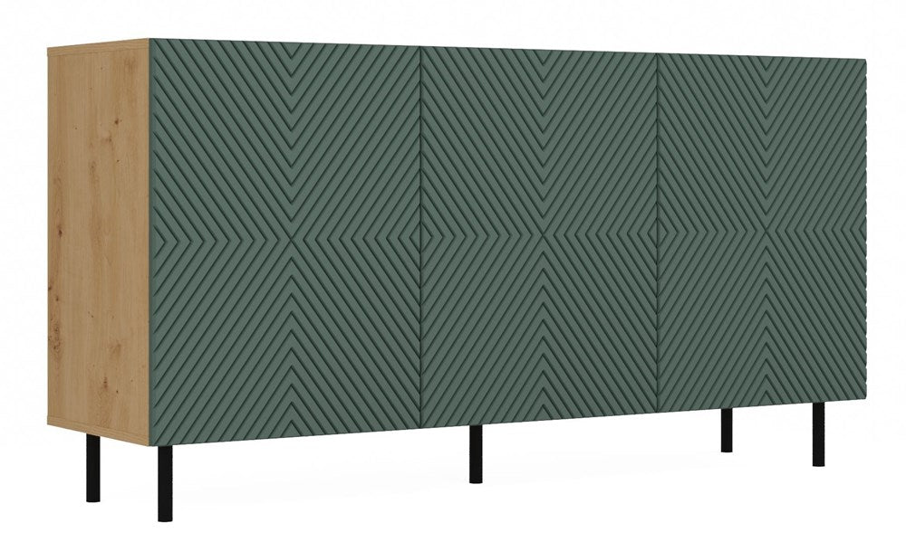 KOMMODE KAMA 3 TÜREN QUADRATISCH