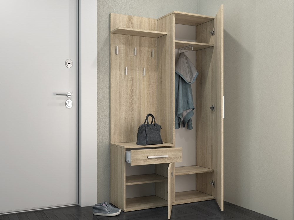 GARDEROBE DUO SETZEN