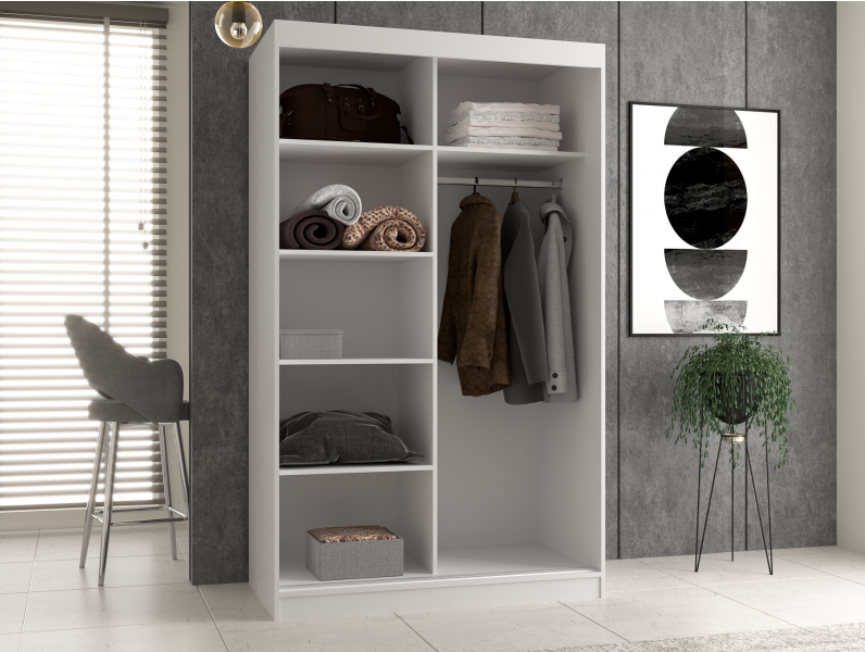 IGA 120 GARDEROBE SPIEGEL SET/ SPIEGELLOSES SET