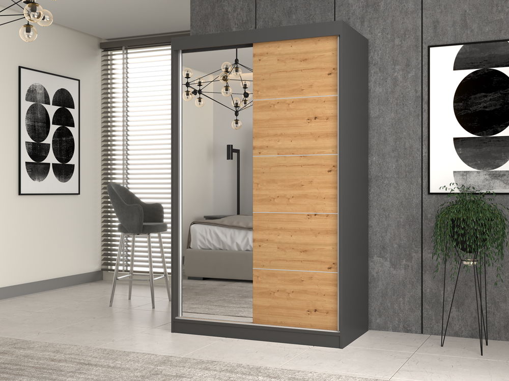 IGA 120 GARDEROBE SPIEGEL SET/SPROSSEN
