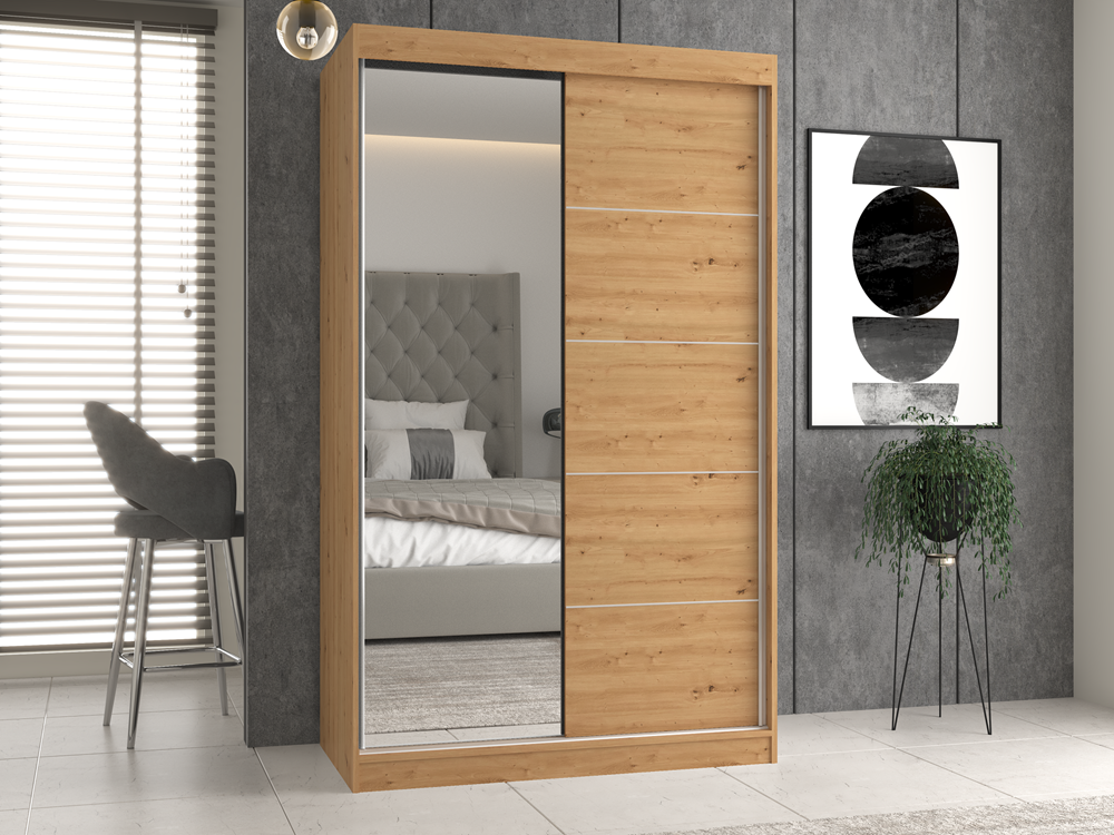 IGA 120 GARDEROBE SPIEGEL SET/SPROSSEN