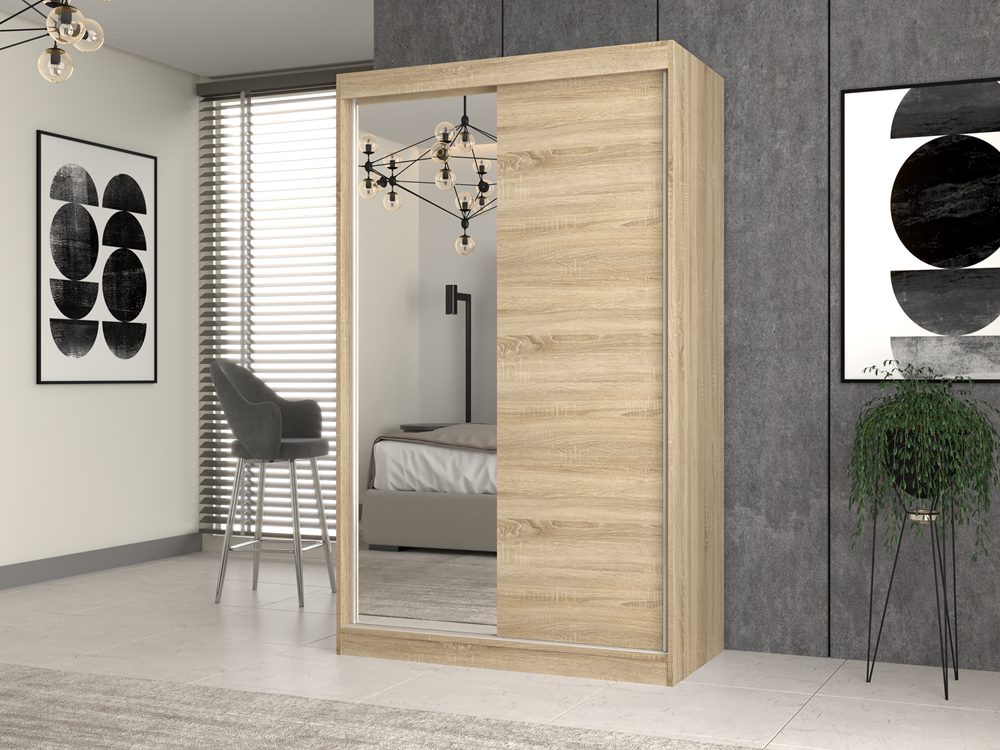 IGA 120 GARDEROBE SPIEGEL SET/ SPIEGELLOSES SET