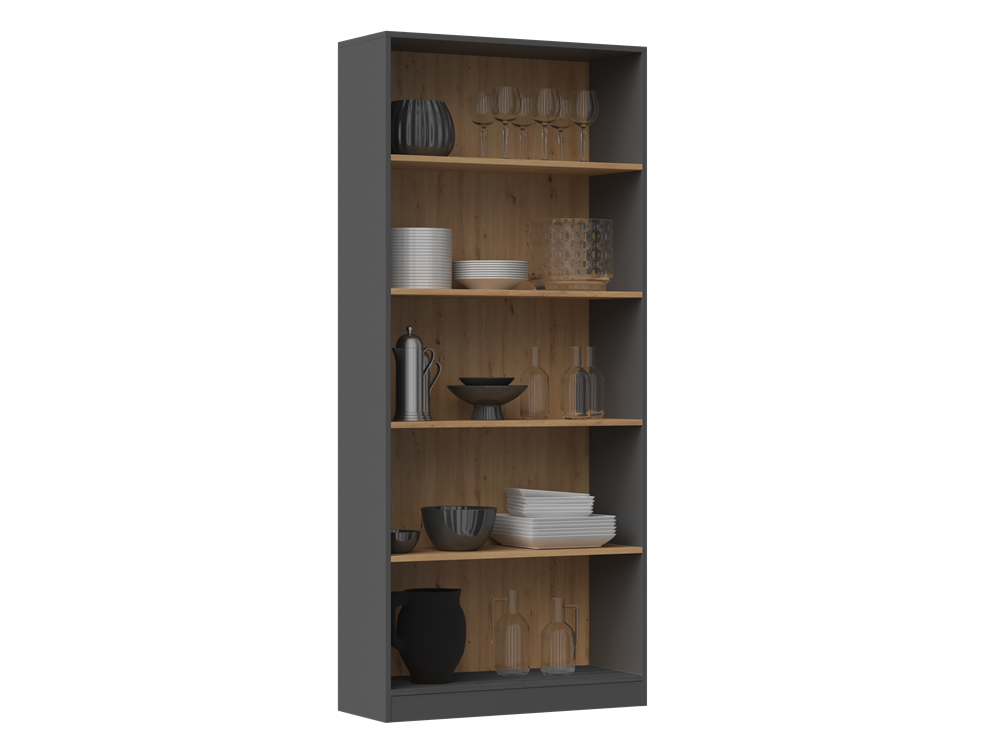 BÜCHERREGAL 80 CM