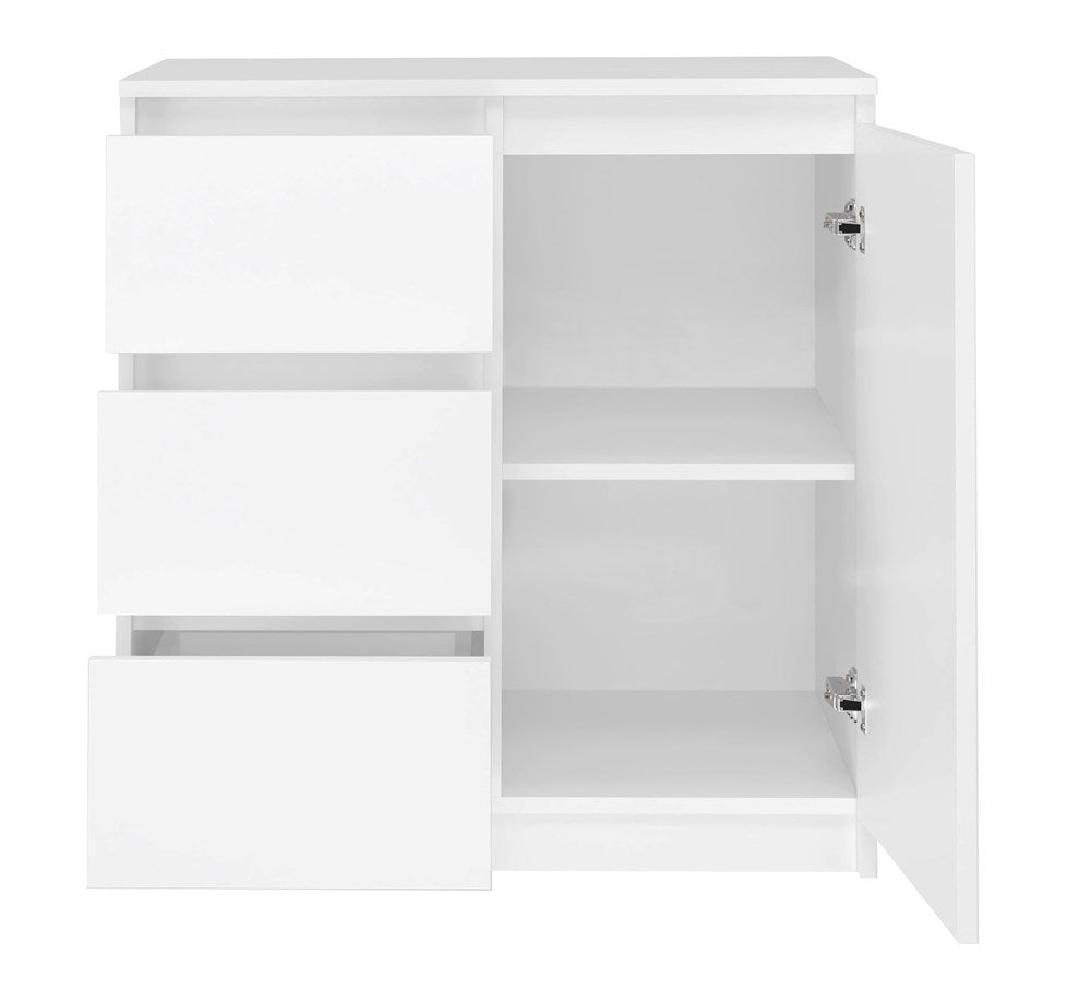 KOMMODE 1 TÜREN 3 SCHUBLADEN